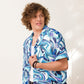 Onde Blu - Camicia Unisex