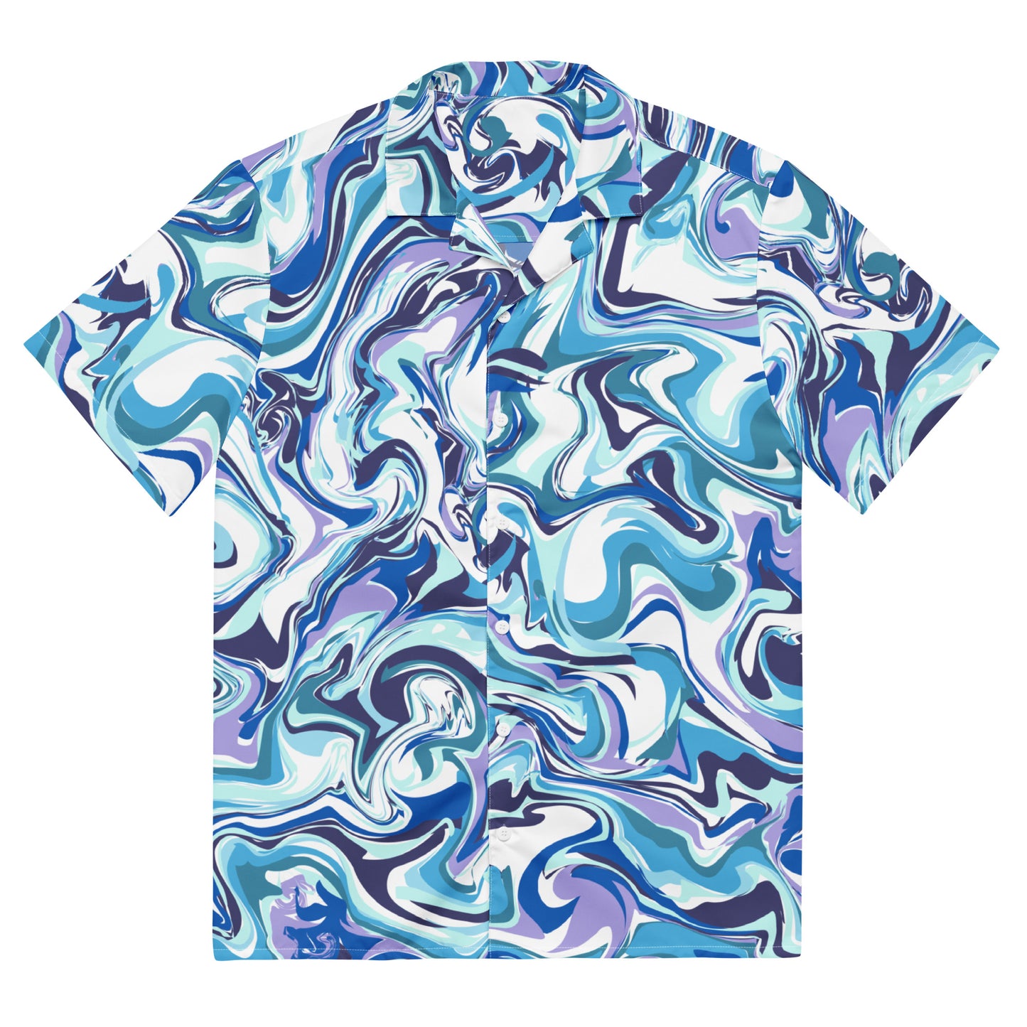 Onde Blu - Camicia Unisex