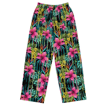 Rose - Pantaloni Unisex a Gamba Larga