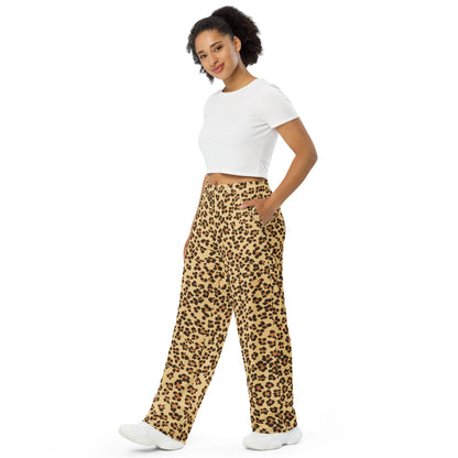 Leopardo - Pantaloni a Gamba Larga
