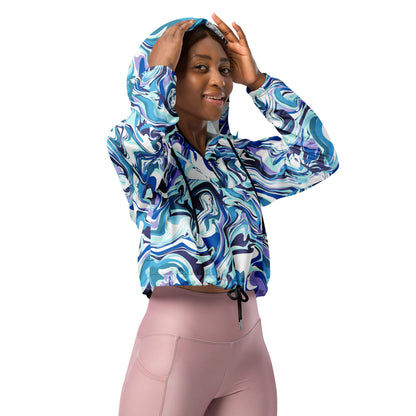 Onde Blu - Giacca a Vento Corta