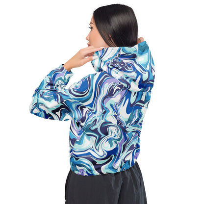 Onde Blu - Giacca a Vento Corta