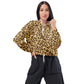 Leopardo - Giacca a Vento Corta Donna