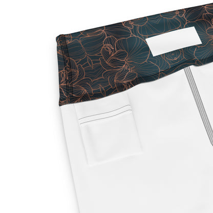 Orchidea - Yoga Capri Leggings