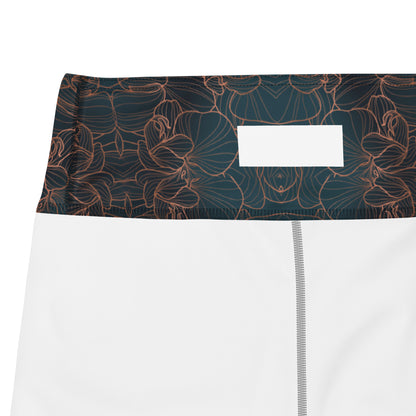 Orchidea - Yoga Capri Leggings