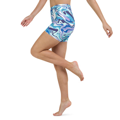Onde Blu- Yoga Short