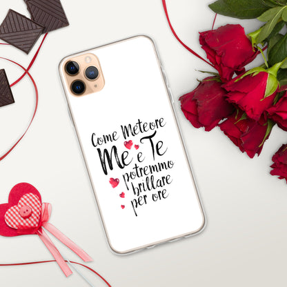 Come Meteore - Cover iPhone® trasparente