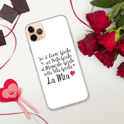 Sei il Cuore giusto... - Cover iPhone® trasparente