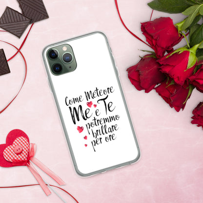 Come Meteore - Cover iPhone® trasparente