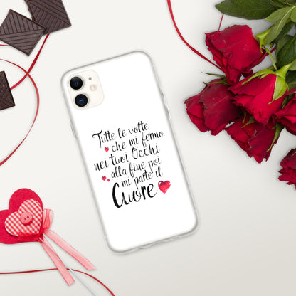 Tutte le volte che... - Cover iPhone® trasparente