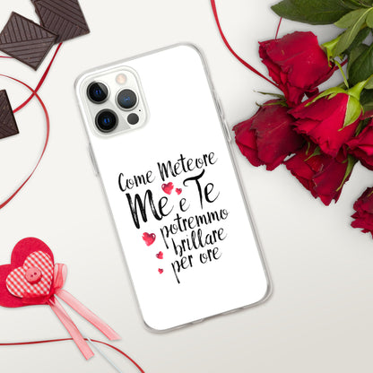 Come Meteore - Cover iPhone® trasparente