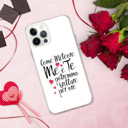 Come Meteore - Cover iPhone® trasparente