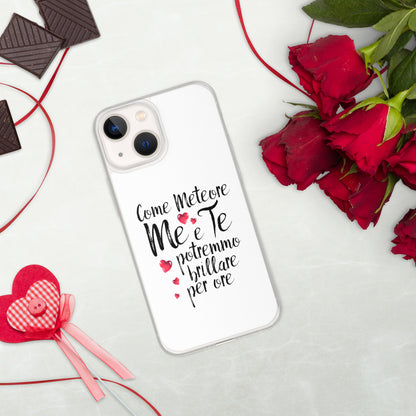 Come Meteore - Cover iPhone® trasparente