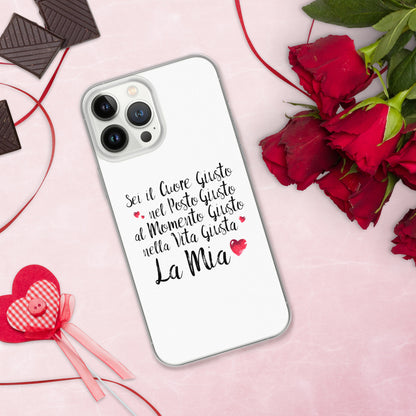 Sei il Cuore giusto... - Cover iPhone® trasparente