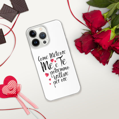 Come Meteore - Cover iPhone® trasparente