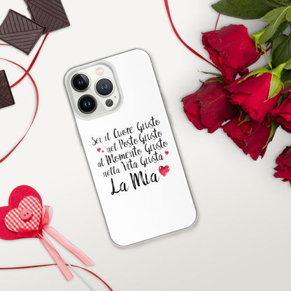 Sei il Cuore giusto... - Cover iPhone® trasparente