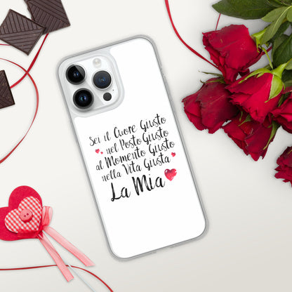 Sei il Cuore giusto... - Cover iPhone® trasparente