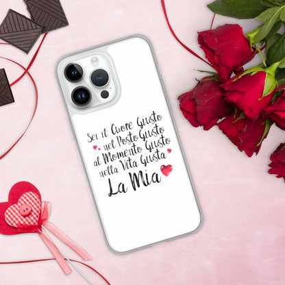 Sei il Cuore giusto... - Cover iPhone® trasparente