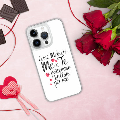 Come Meteore - Cover iPhone® trasparente