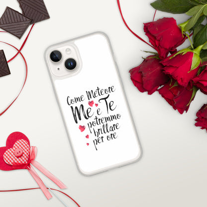 Come Meteore - Cover iPhone® trasparente