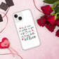 Ho il vizio di...Cover iPhone® trasparente