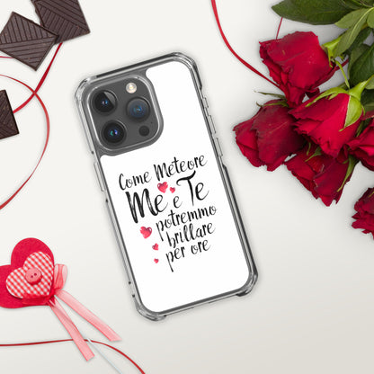 Come Meteore - Cover iPhone® trasparente