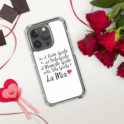 Sei il Cuore giusto... - Cover iPhone® trasparente