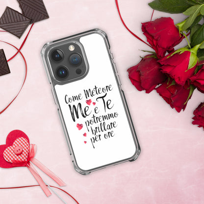 Come Meteore - Cover iPhone® trasparente