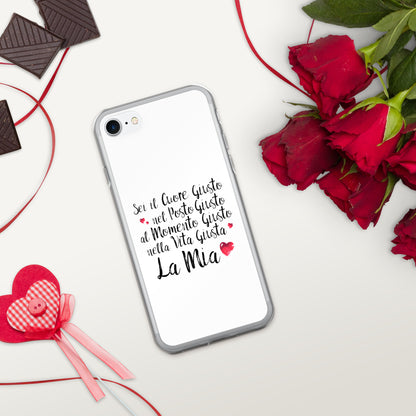 Sei il Cuore giusto... - Cover iPhone® trasparente