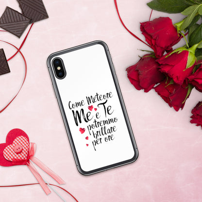 Come Meteore - Cover iPhone® trasparente