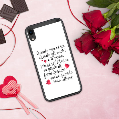 Quando non ci sei...per Lei -  Cover iPhone® trasparente
