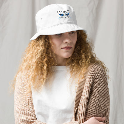 Gattina - Cappello Unisex Modeelo Pescatore Ricamato