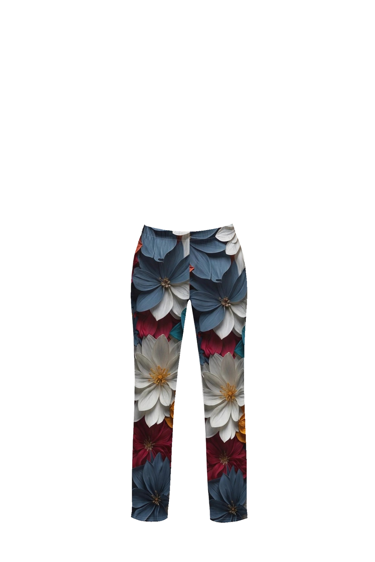 Rose - Pantaloni Unisex a Gamba Larga