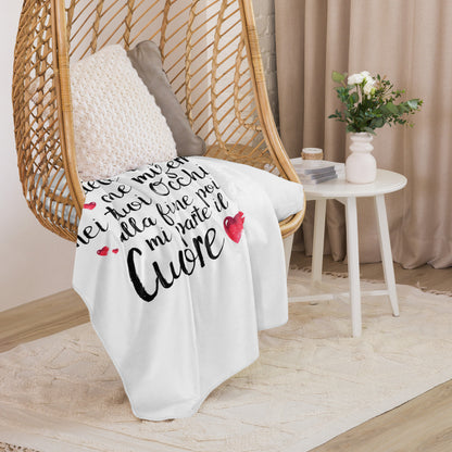 Tutte le volte che... - Coperta in Pile con Tessuto Sherpa