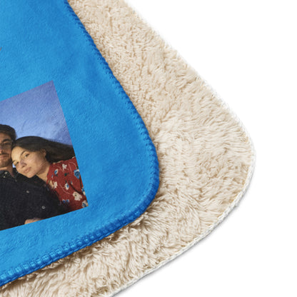 Coperta Sherpa # 1237 Verticale Blu