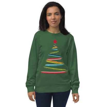 Natale a Colori  - Felpa Unisex Girocollo 3 Colori
