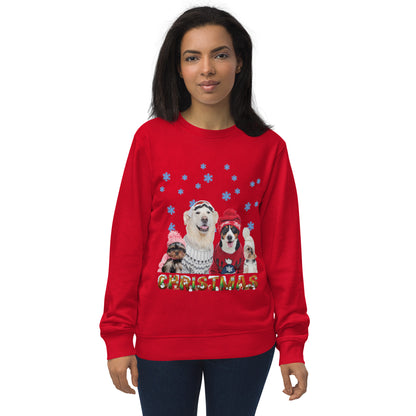 Amici a Natale - Felpa Unisex Girocollo - 6 Colori -