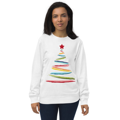 Natale a Colori  - Felpa Unisex Girocollo 3 Colori