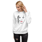 Volto di Donna  - Felpa Unisex Stampa su 3 Lati