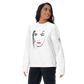 Volto di Donna  - Felpa Unisex Stampa su 3 Lati