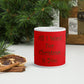 All I Want....Tazza in Ceramica Bianca Lucida