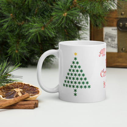 All I Want ......Tazza in Ceramica Bianca Lucida