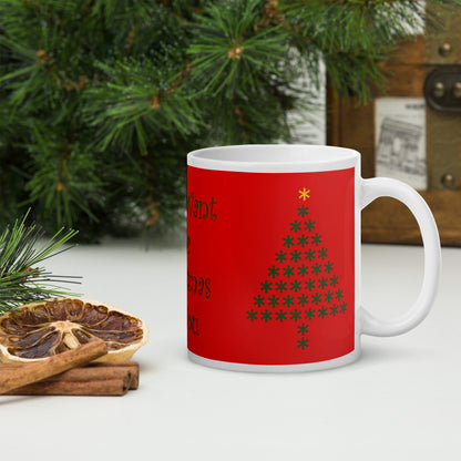 All I Want....Tazza in Ceramica Bianca Lucida