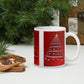 E' Natale - Tazza in Ceramica Bianca Lucida