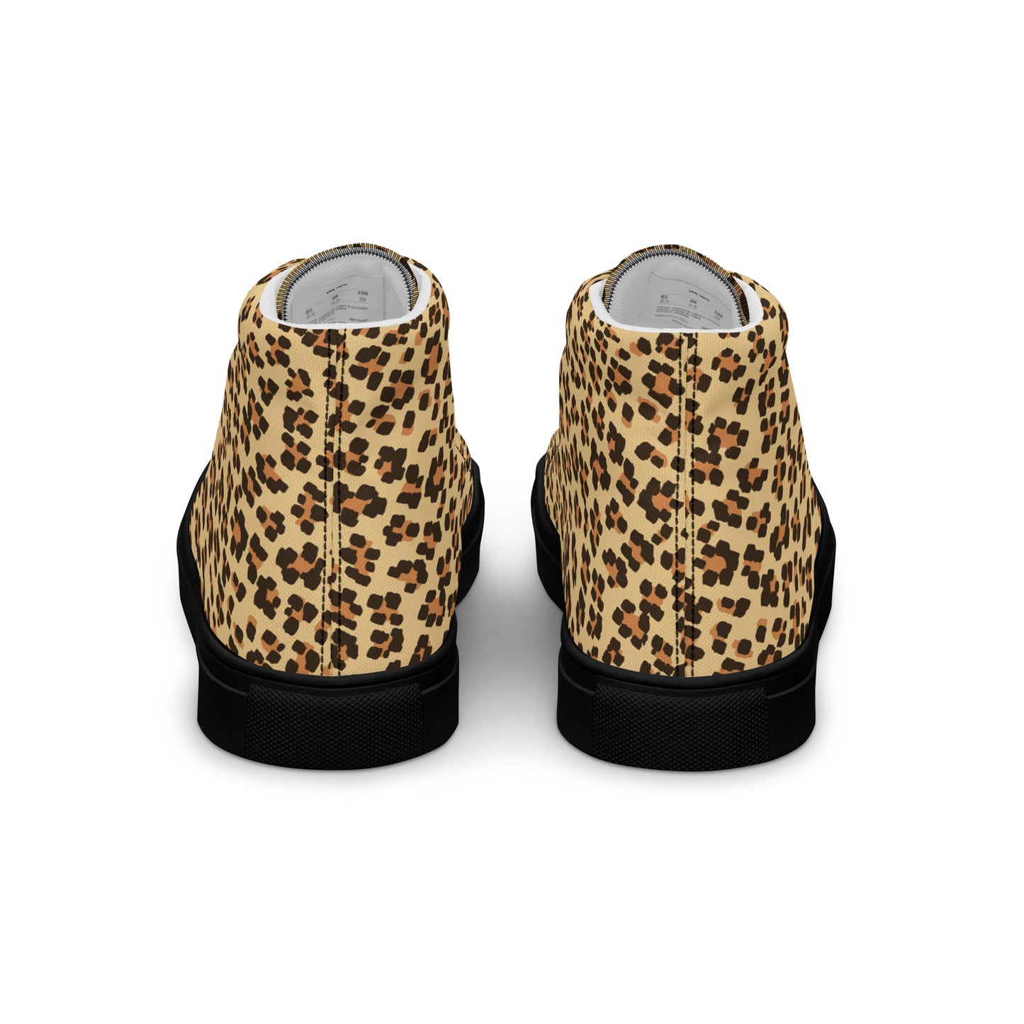 Leopardo - Sneakers Alte in Tela/Donna
