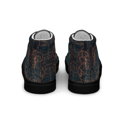 Orchidea - Sneakers Alte in Tela/Donna