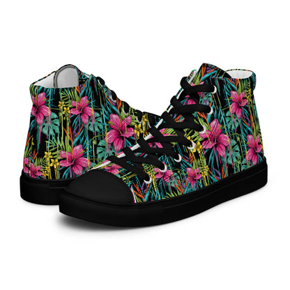 Rose - Sneakers Alte in Tela/Donna