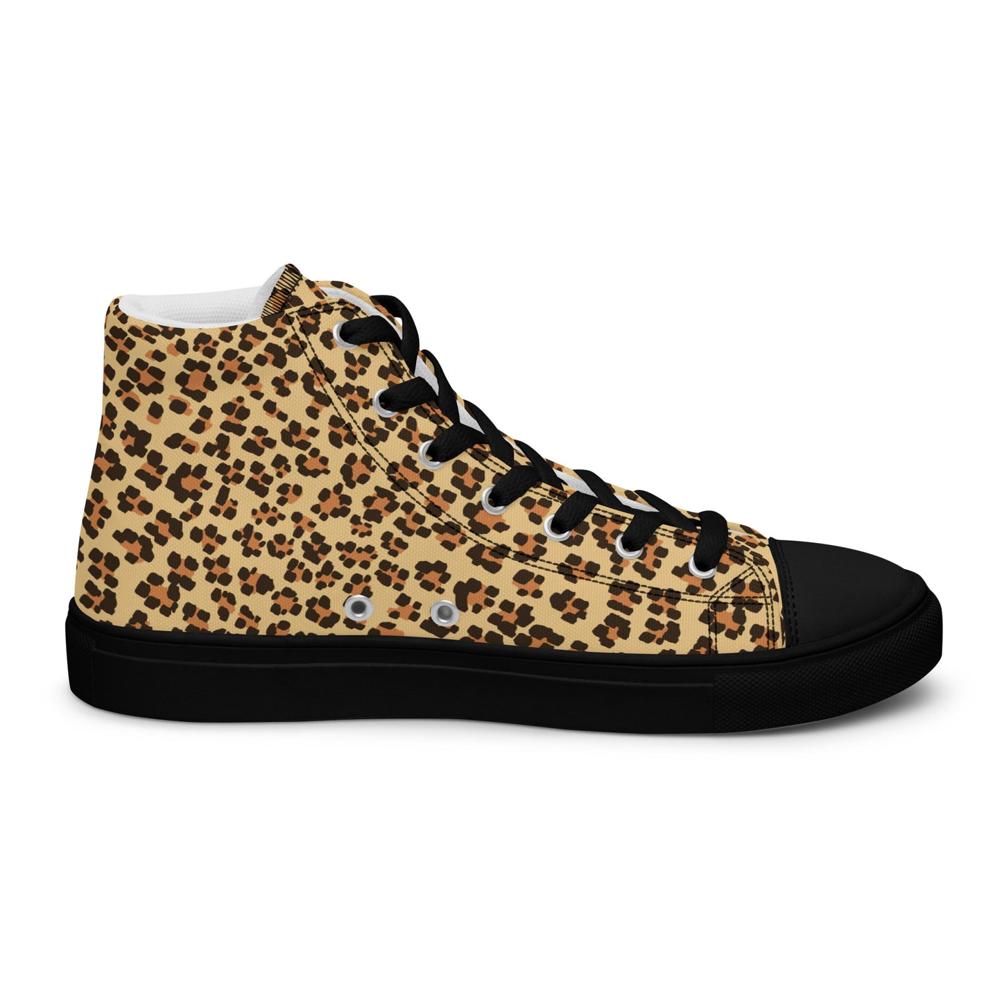 Leopardo - Sneakers Alte in Tela/Donna