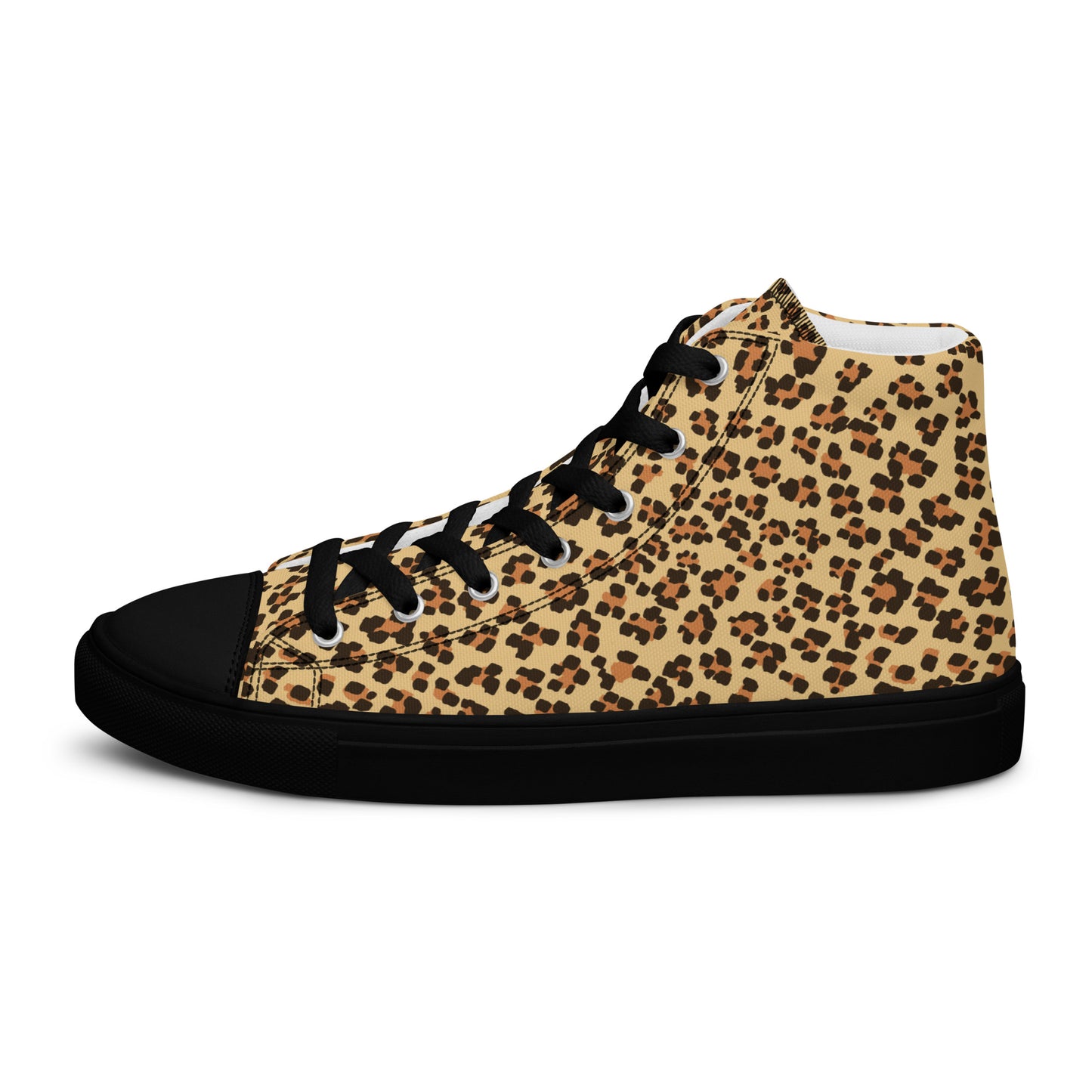 Leopardo - Sneakers Alte in Tela/Donna