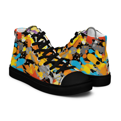 Colori - Sneakers Alte in Tela / Donna